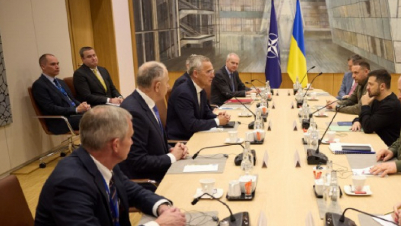 Президент України зустрівся з Генеральним секретарем НАТО