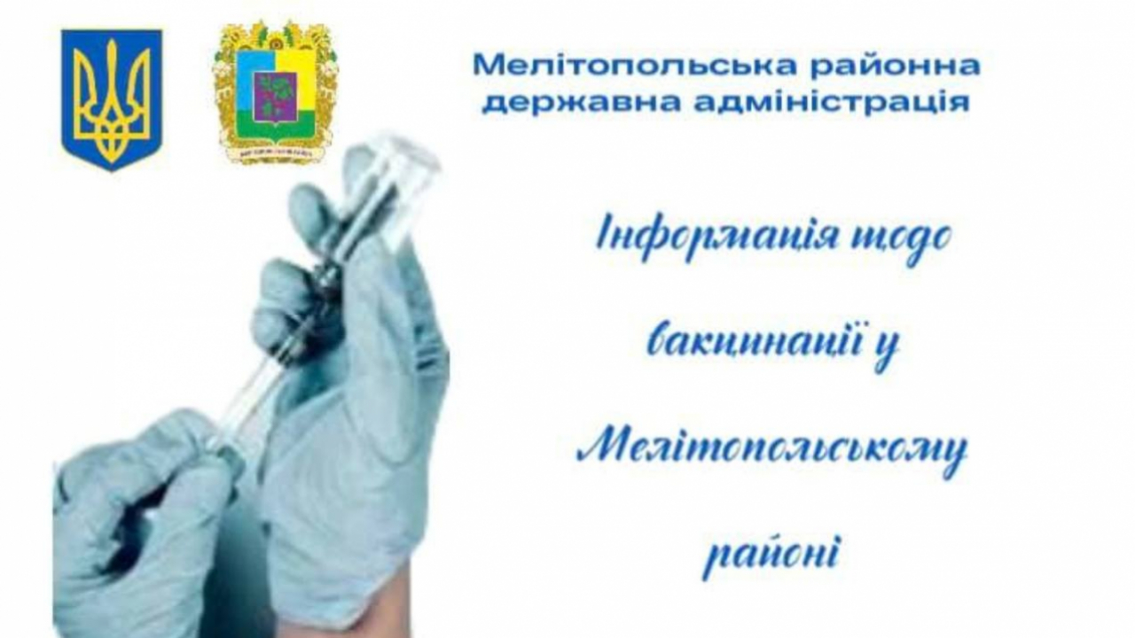 Коментар голови Мелітопольської райдержадміністрації Ігоря Судакова щодо стану захворюваності на COVID-19 та вакцинацію в Мелітопольському районі