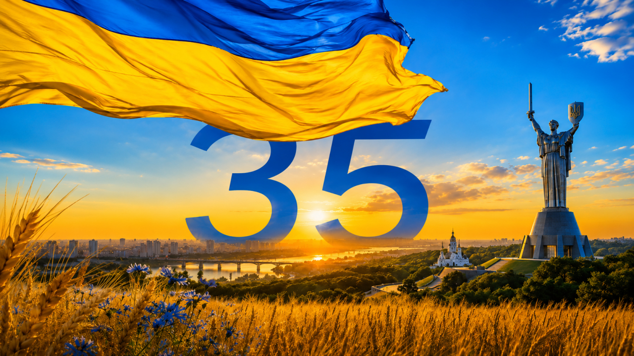 35 років Незалежності України